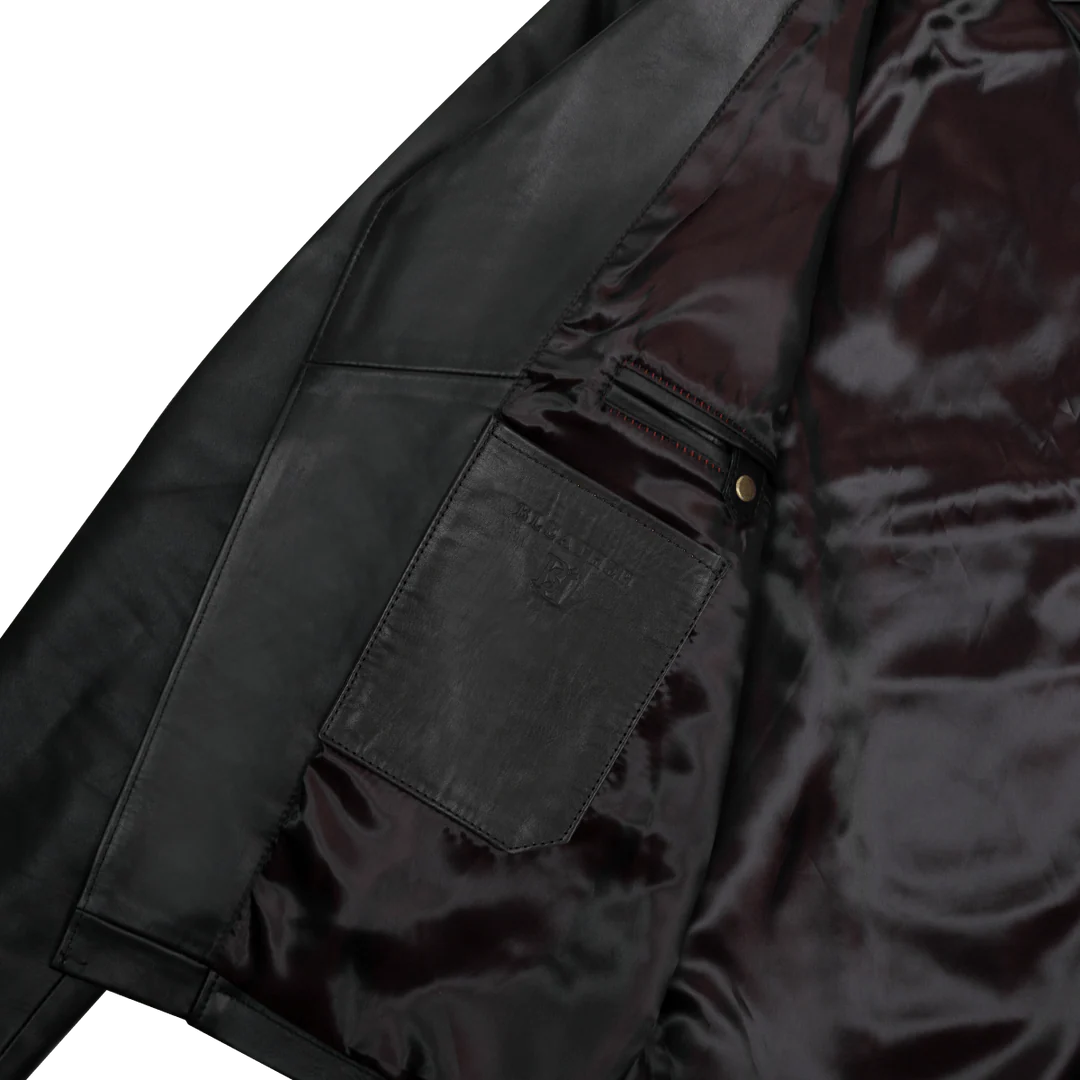 Perfecto: Jacket Hommes - Cuir Noir