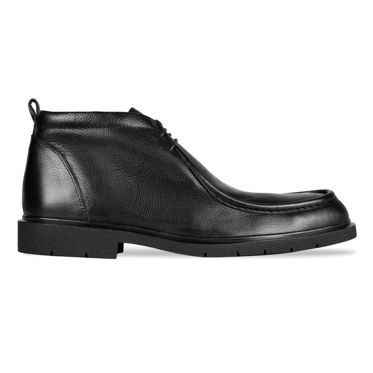 Murphy: Demi Bottes Homme - Cuir Noir