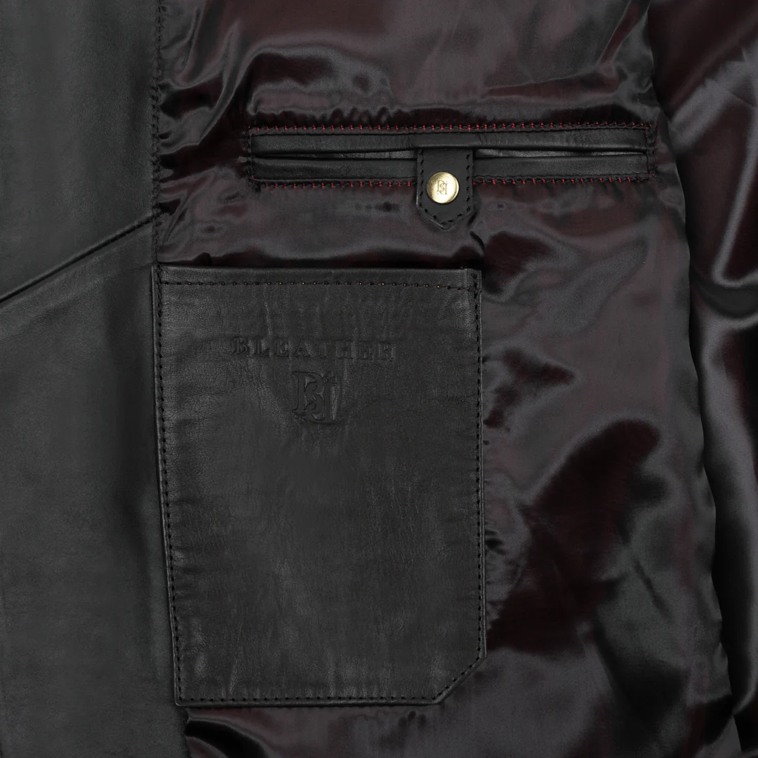 Perfecto: Jacket Hommes - Cuir Noir