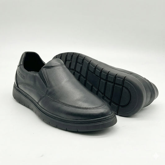 Mocassins Homme Noirs Sans Lacets