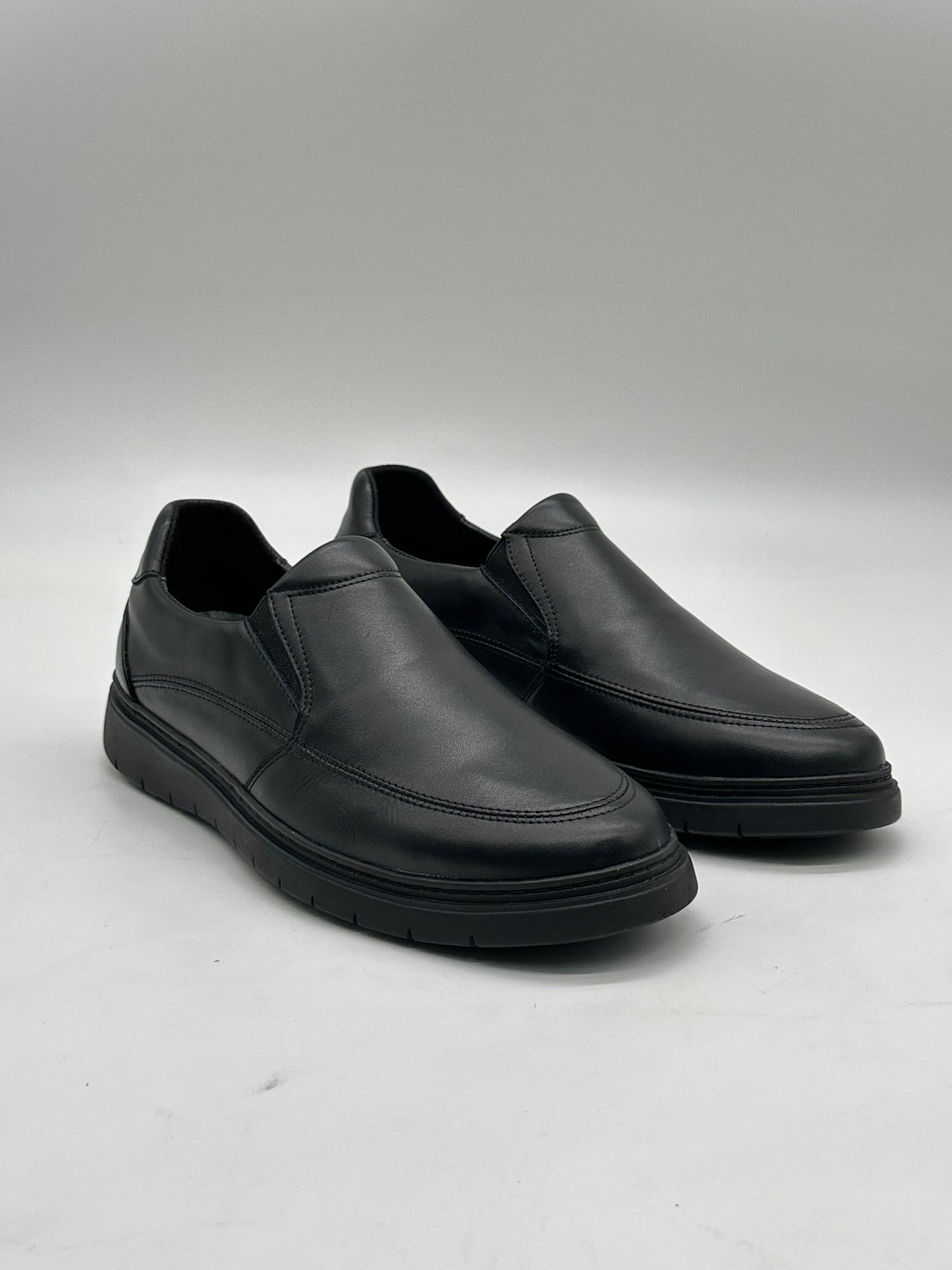 Mocassins Homme Noirs Sans Lacets