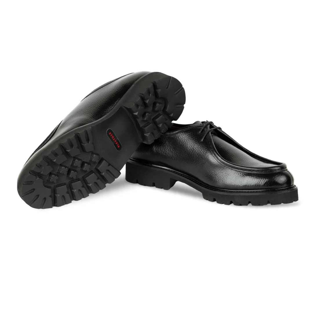 Noble: Derby Homme - Cuir Noir