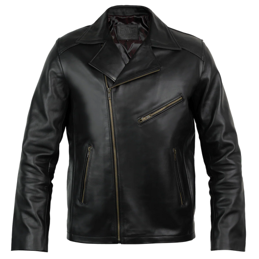 Perfecto: Jacket Hommes - Cuir Noir