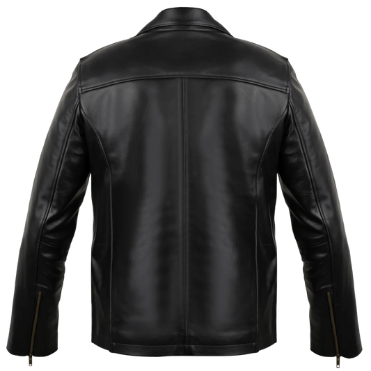 Perfecto: Jacket Hommes - Cuir Noir